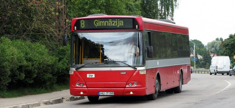  Jēkabpils pilsētas autobusu kustību izmaiņas no 2022.gada 6.augusta 